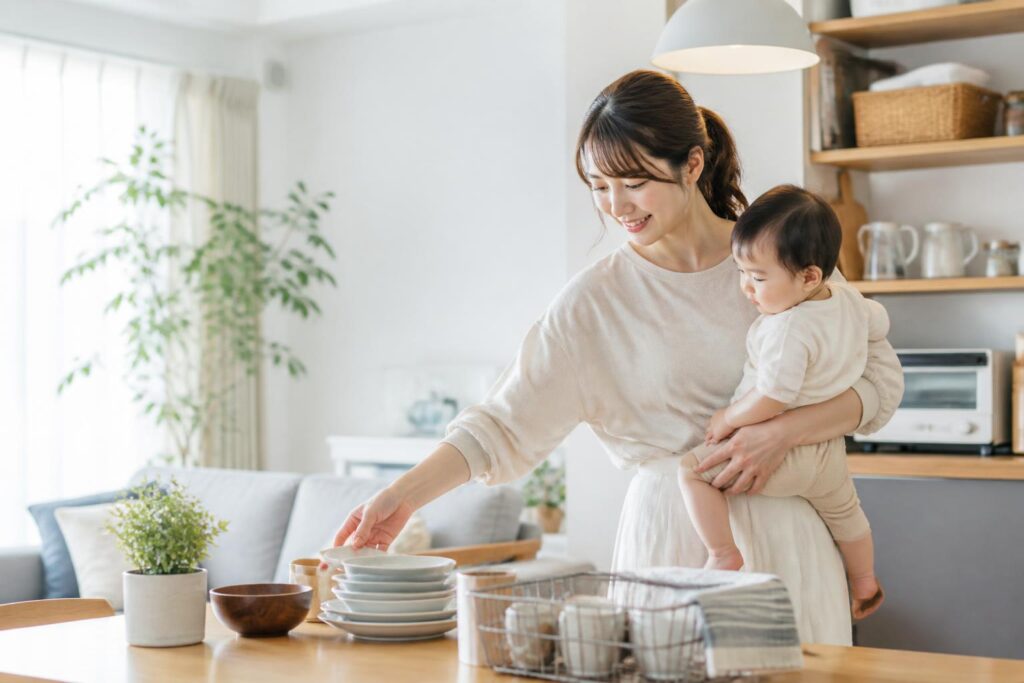 ママが使える時間短縮グッズはこれだ！どれを選ぶべき？