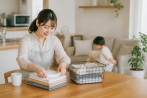 乾燥機付き洗濯機は子育てに便利？